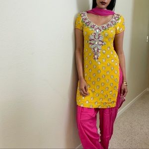 3-Piece Indian Salwar Kameez (Indian Suit)